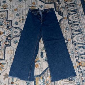 Darkwash Zara marine straight Jean size 8